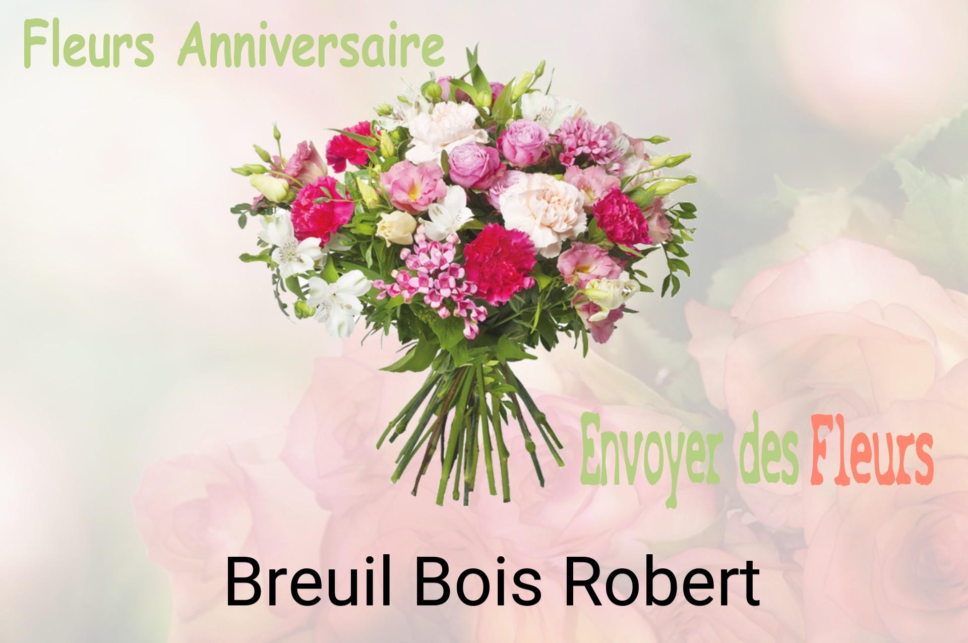 Bouquet de fleurs d’anniversaire livré à Breuil-Bois-Robert